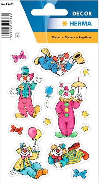 Image du produit HERMA Autocollants Clown