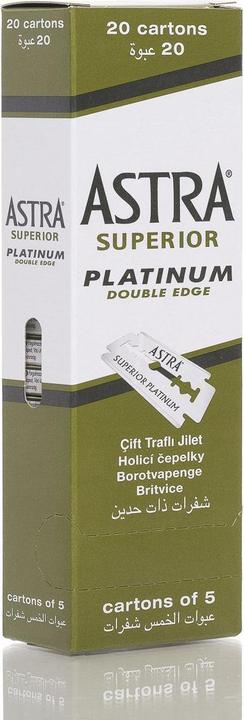 Actual product image Astra Superior Double Edge (100 x)