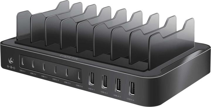 Actual product image LogiLink USB-C charging station (120 W)