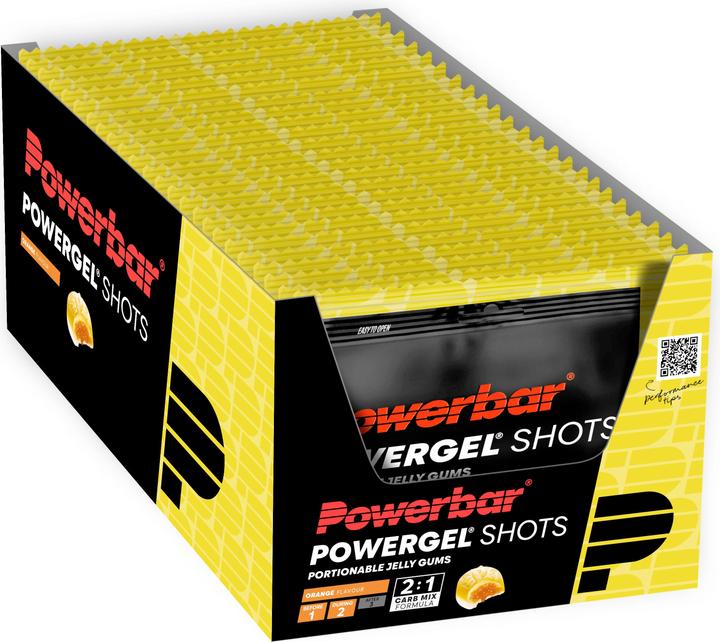 Actual product image Powerbar PowerGel Shots (Orange, 24 pcs., 1440 g)