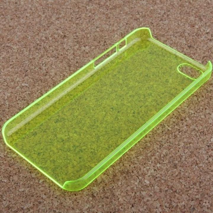 Produktbild König Design Schutzhülle Hard Case für Handy Apple iPhone 5C Leuchtgrün (Apple iPhone 5c)