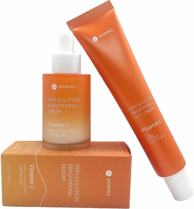 Actual product image JKosmec Skin Solution Vitamin C Face Cream (50 ml, Day cream)