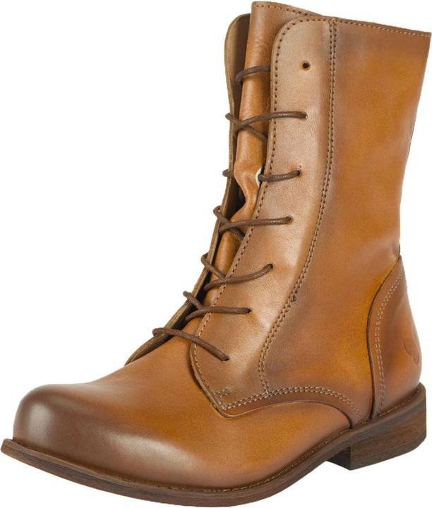 Actual product image Felmini Wide Fit W103 lace-up boot made of genuine leather, with inner zip and low heel. (40)