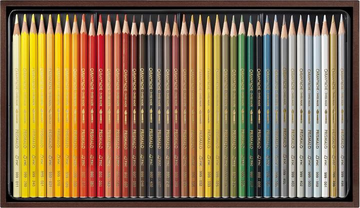 Actual product image Caran d'Ache Prismalo Aquarelle Holzkoffer (Multicoloured, Wood, 80 x)