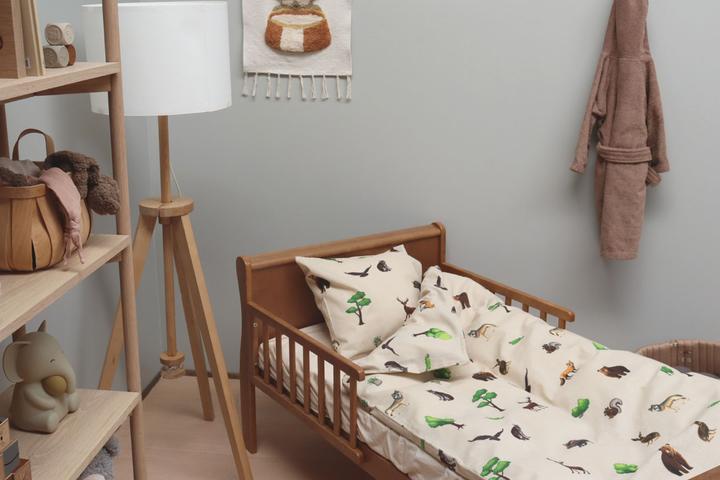 Produktbild By Mats Bed Linen Junior Size 100 x 140 cm - Forrest Animal (MAT135)