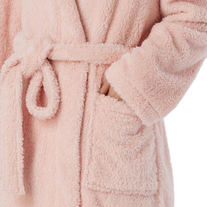 Produktbild Schiesser Teddy Fleece Morgenmantel / Bademantel (XL)