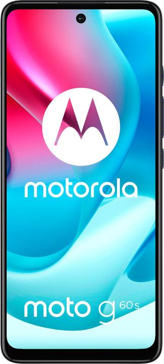 Produktbild Motorola Moto G60S (128 GB, Ink Blue, 6.80", Hybrid Dual SIM, 64 Mpx, 4G)