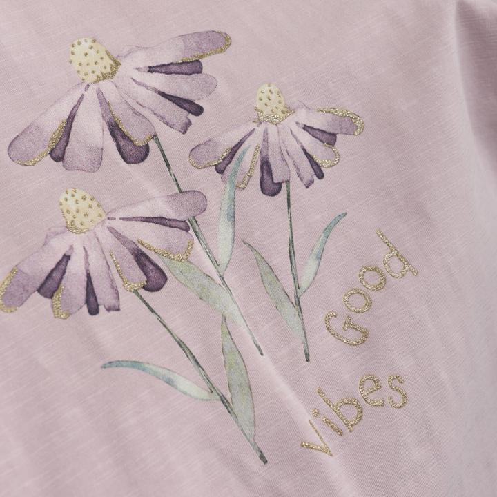 Actual product image Minymo T-Shirt Burnished Lilac (122)