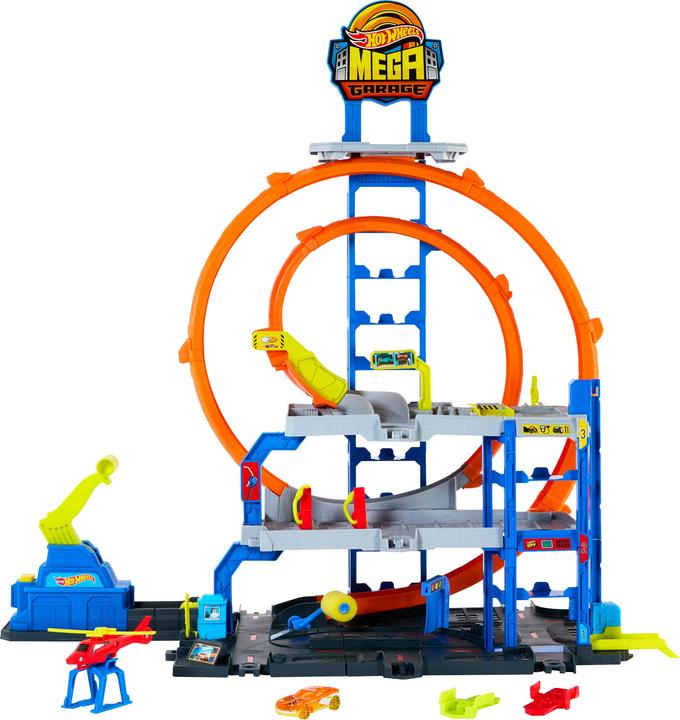 Actual product image Hot Wheels City Mega Garage