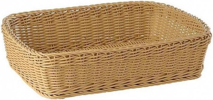 Paderno Cestino per il pane 40x30cm marrone chiaro