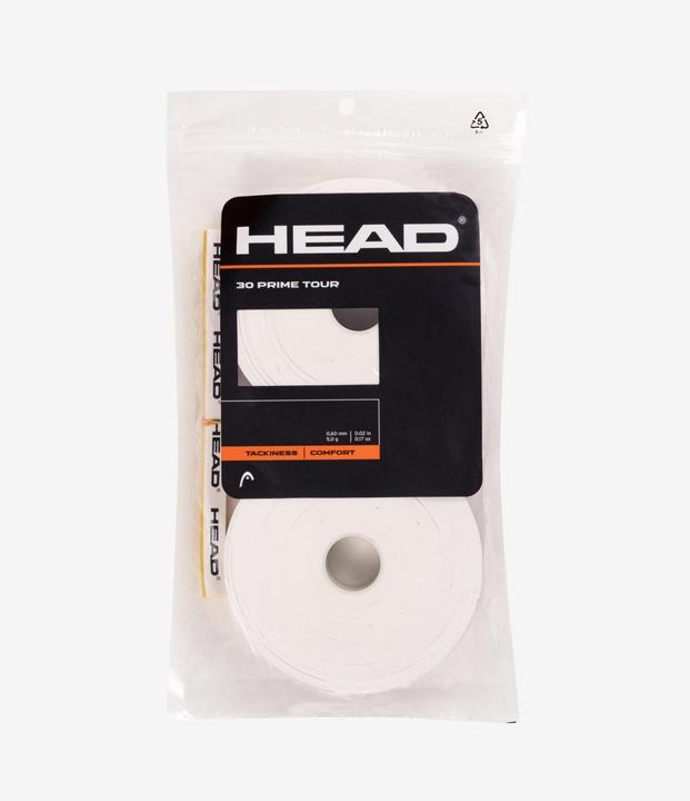 Actual product image Head Prime Tour Overgrip 30 Pack white