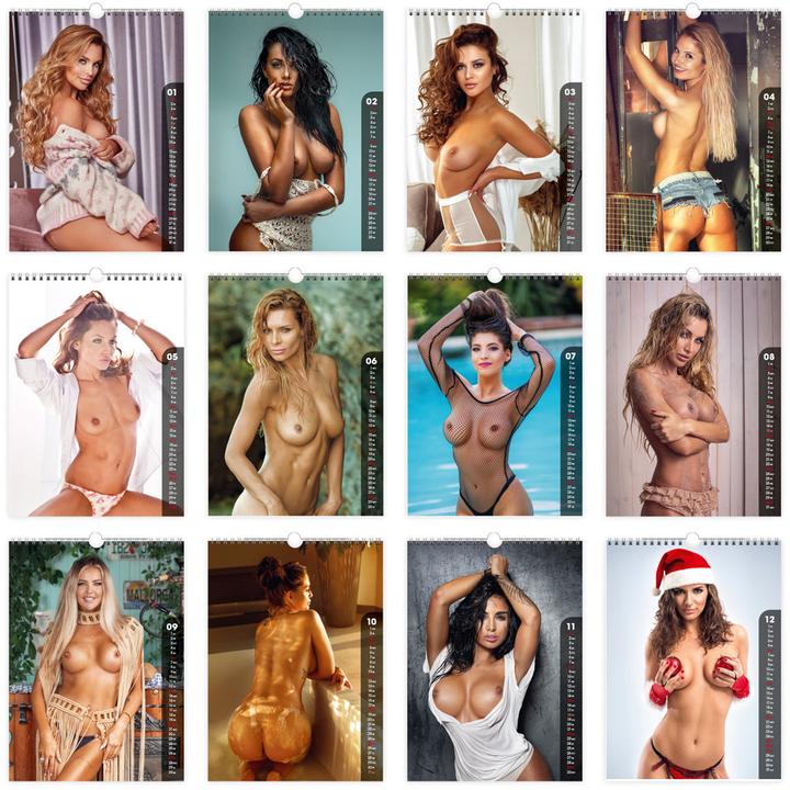 Produktbild Trtsch Erotikkalender Girls 2026 (24 x 33 cm, Harter Einband, Deutsch)
