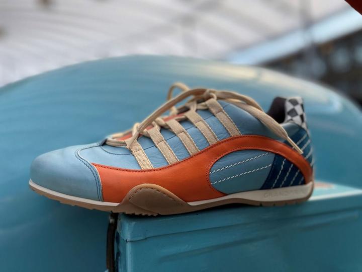 Image du produit Grandprix Originals Baskets Racing, bleu gulf / bleu glacé, taille 46 (46)