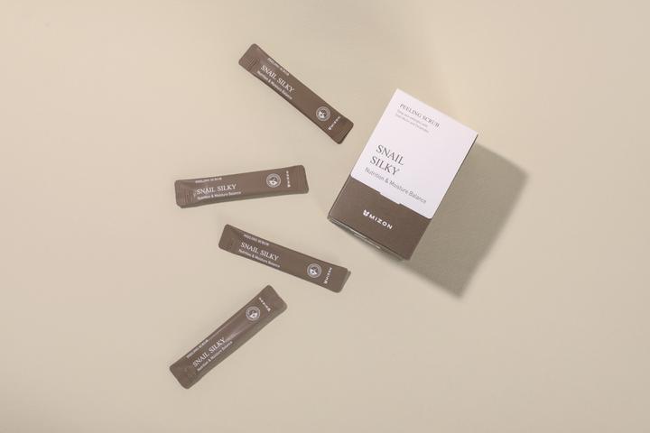 Actual product image Mizon Snail silky peeling scrub (Exfoliation)