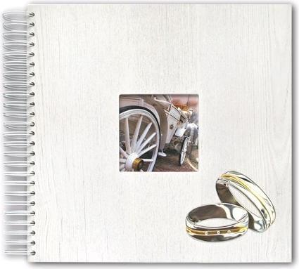 Produktbild Safe Spiralalbum Holz Hochzeit 33x33