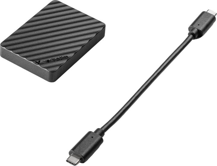 Produktbild Verbatim External Drive Store n Go Mini Stripe USB-C SSD 512GB Black 32034 (512 GB)