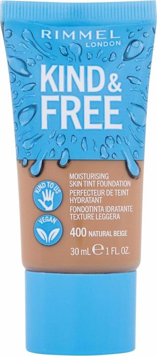 Rimmel London RIMMEL KIND&FREE FOUNDATION 400 30ML (400 Natural Beige)
