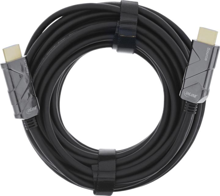 Actual product image InLine HDMI AOC cable (100 m, HDMI)