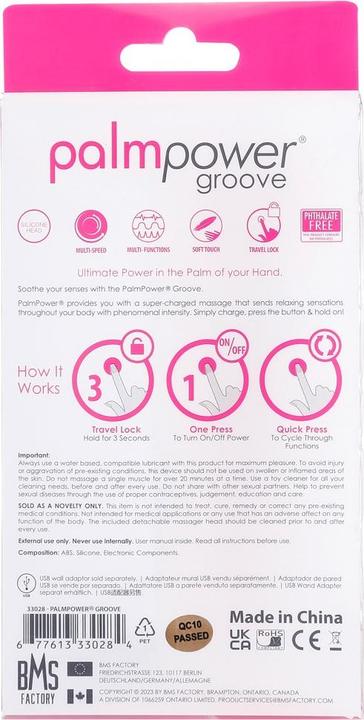 Actual product image Palmpower Groove Mini Wall Fuchsia