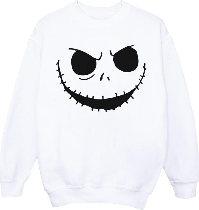Disney Nightmare Before Christmas Jack's Face Bold Sweatshirt