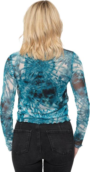 Actual product image David Bowie Womens/Ladies Live & Well Mesh Long-Sleeved Crop Top (M)