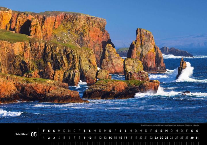 Produktbild Schottland Premiumkalender 2026 (50 x 35 cm, Harter Einband, Deutsch)