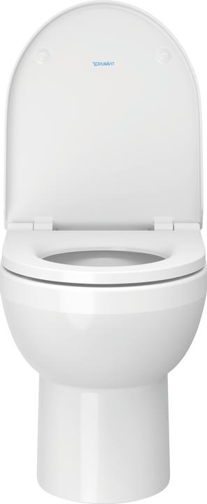 Produktbild Duravit splrandloses Stand-WC-Set DuraStyle wei mit WC-Sitz 41840900A1