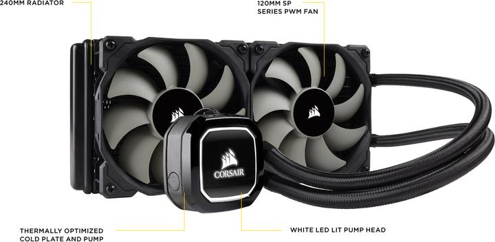 Actual product image Corsair Hydro Series H100x