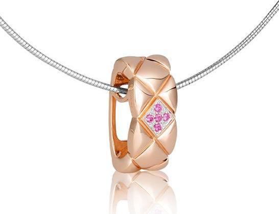 Breuning ANHÄNGER - E. SAFIR pink