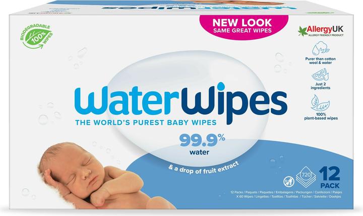 Actual product image WaterWipes Wet wipes (720 Piece)