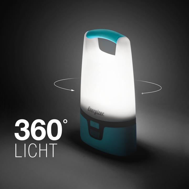 Actual product image Energizer E304157500 Hybrid Powered LED camping lantern 1250lm battery-powered Door