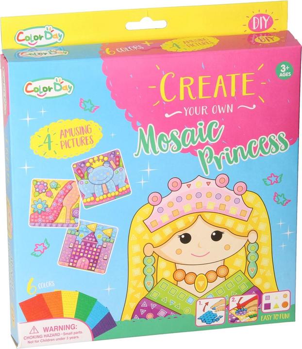 Produktbild Color Day Bastelset „Mosaik-Prinzessin“ herstellen