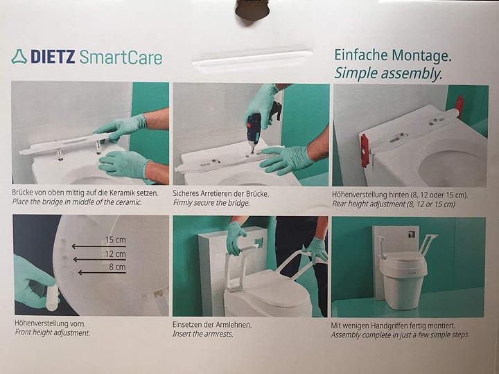 Produktbild Dietz 429112 Toilettensitzerhöhung