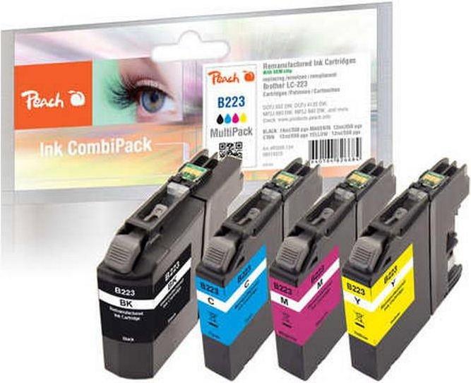 Produktbild Peach LC-223 Multipack (M, C, Y, BK)