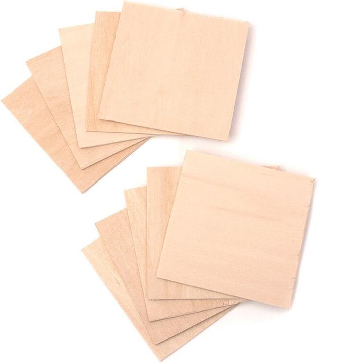 Snapmaker Blank Wood Squares 10er Pack (Zubehör)