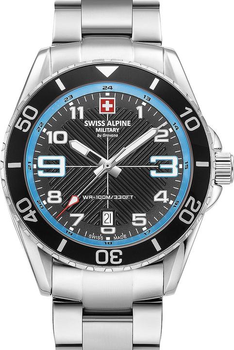 Swiss Alpine Military 7029.1131 Raptor Herrenuhr 42mm 10ATM (Sportuhr, 42 mm)