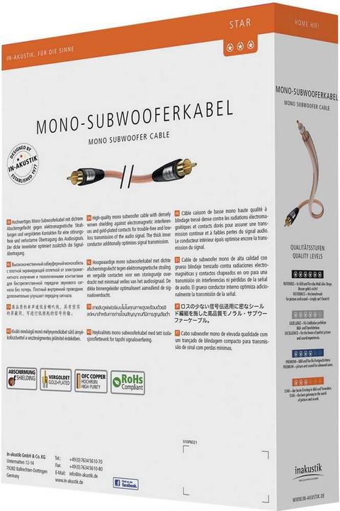 Actual product image Inakustik Star (7.50 m, Cinch)