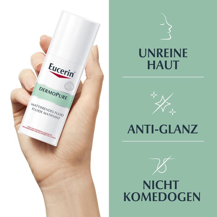 Actual product image Eucerin DermoPure Soothing Moisturiser (50 ml, Day cream)