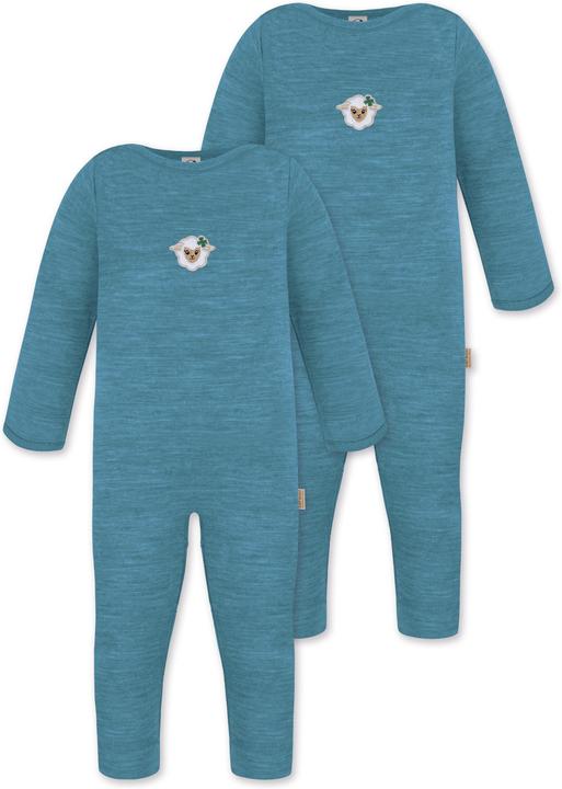 Immagine prodotto Normani Pagliaccetto da 2 pezzi per bambino in merino "Tangoio" - 9593 (68)