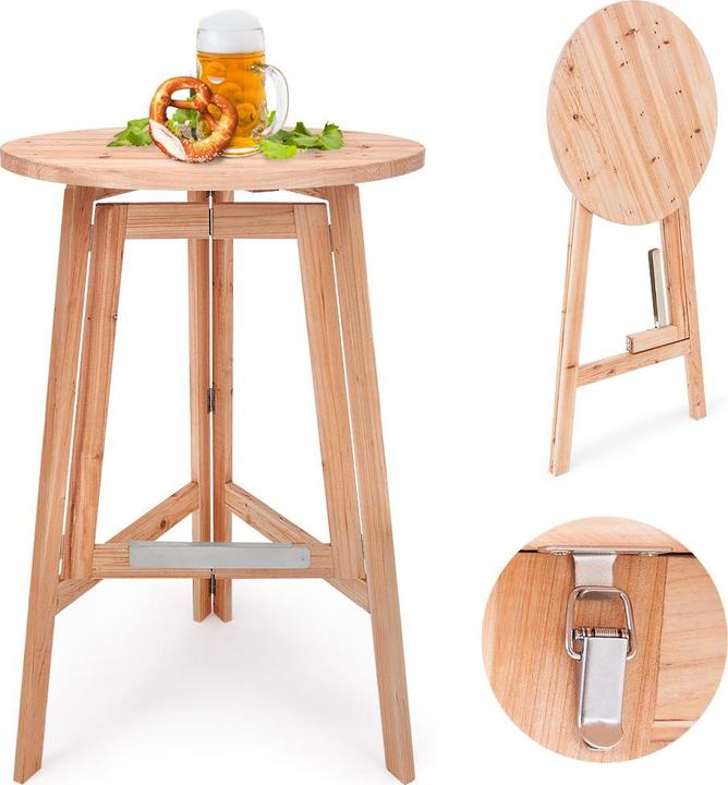 Produktbild Casaria Stehtisch (78 x 78 x 111 cm)