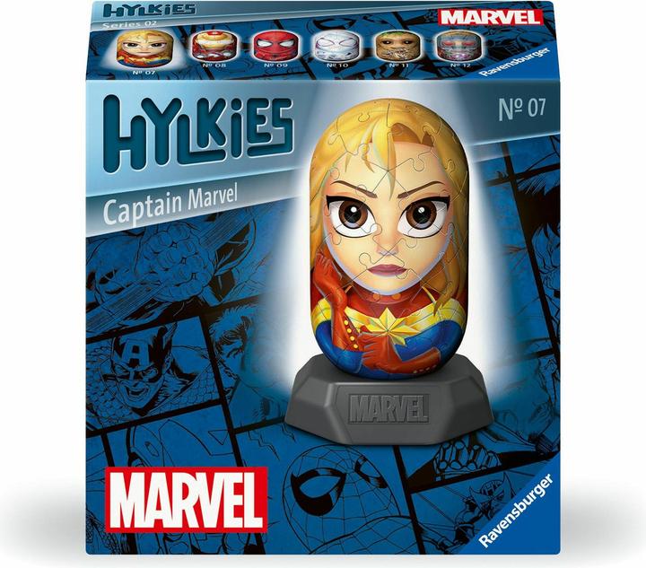 Ravensburger Hylkies: la nuova serie di figure da collezione da assemblare da soli. Figura #07 - Capitano (54 pezzi)