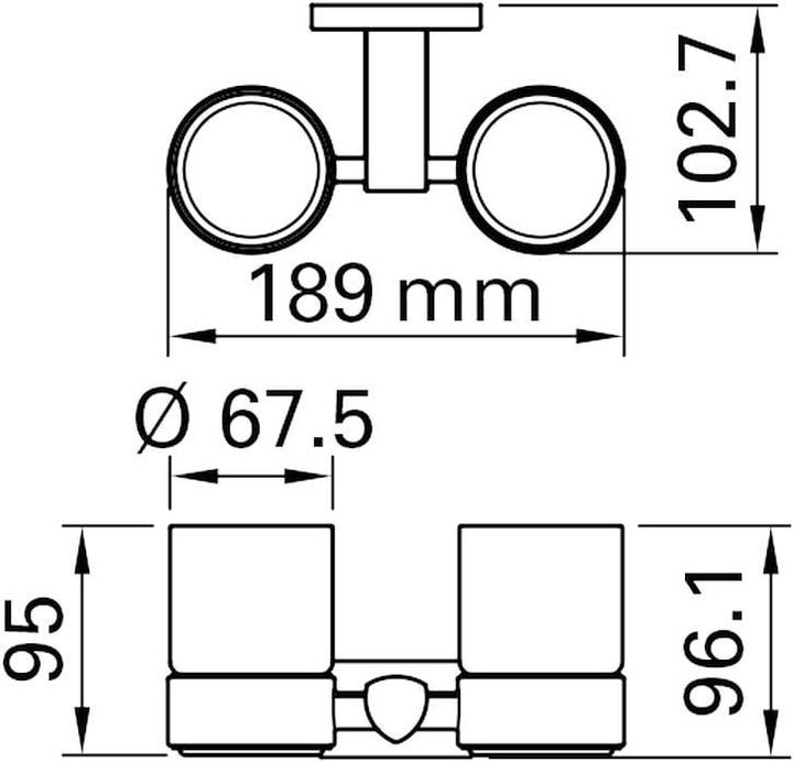 Image du produit Diaqua Biasca (10 x 20 x 25 cm)