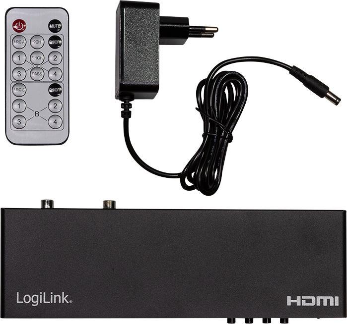 Actual product image LogiLink HDMI Matrix Switch