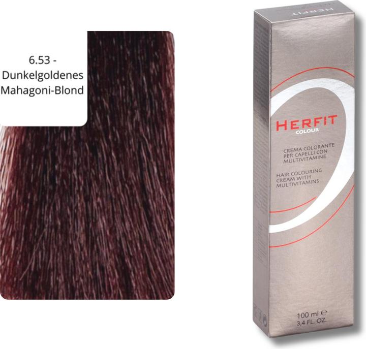 Image du produit XanitaliaPro Coloration Des Cheveux Avec Des Vitamines (6.53 - Blond acajou doré foncé)