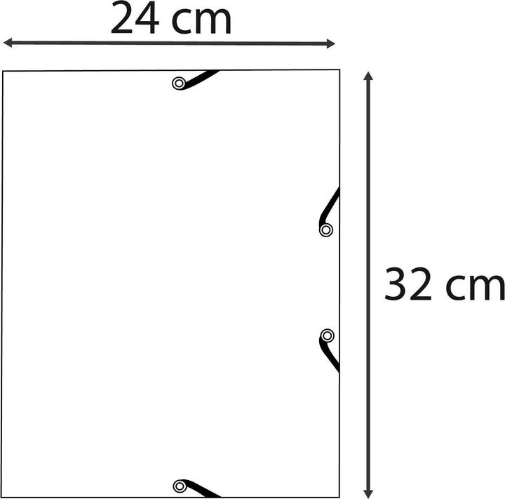 Actual product image Exacompta Elasticated folder A4 Skandi Pacific blue, Type: Elasticated folder (A4, 1 x)