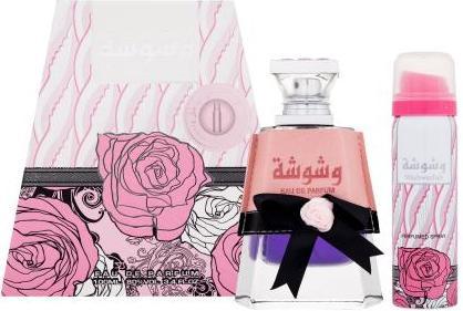 Actual product image Lattafa Perfumes Washwashah by Eau De Parfum Spray Plus 1.7 oz Deodorant 100 ml (Eau de parfum, 100 ml)