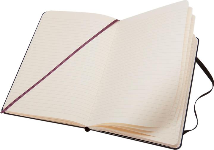 Actual product image Moleskine Notebook Classic Large (A5, Lined, Hardcover)