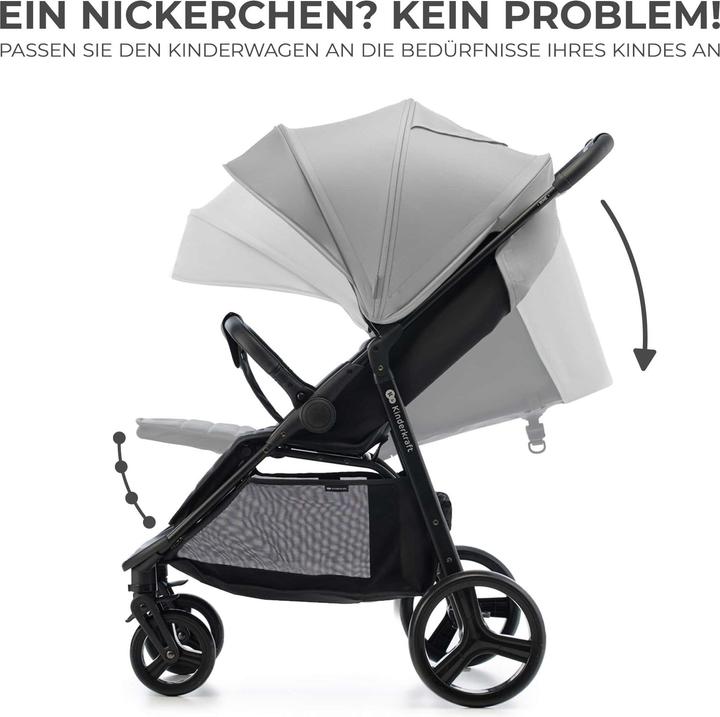 Produktbild KinderKraft Baby Stroller RINE MOONLIGHT GREY