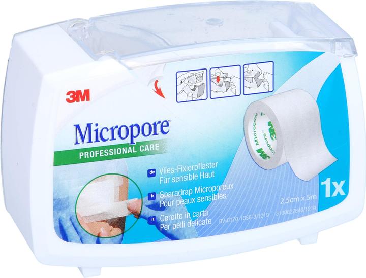 Actual product image Micropore Fixation plaster fleece (1 x)