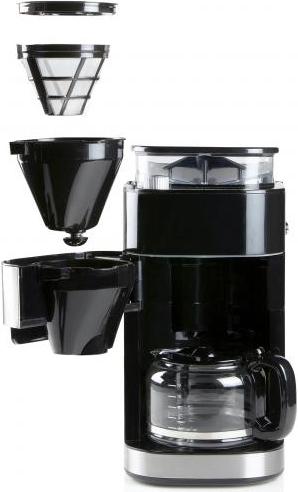 Produktbild Domo Kaffeem. DO721K bk/sr